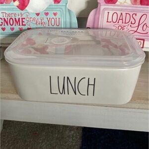 Rae Dunn Lunch ceramic food storage NWT